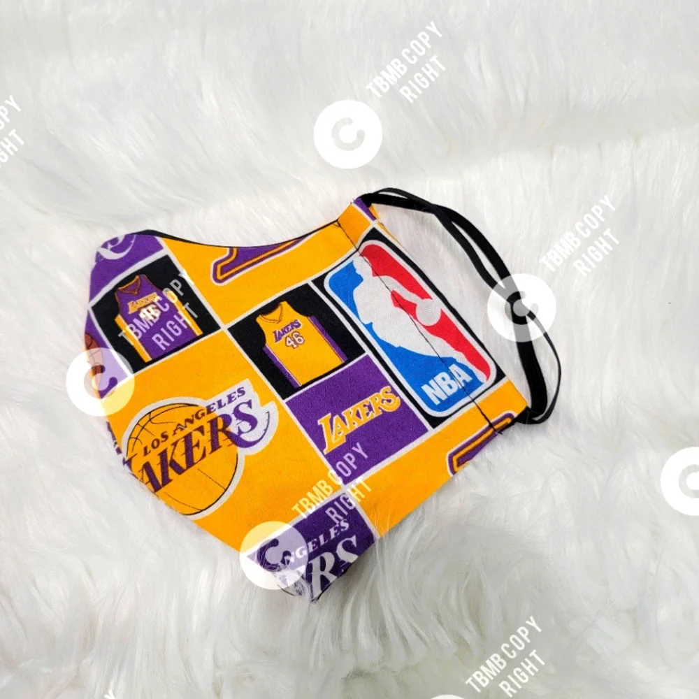 Lakers Face Mask Child Size